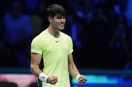Carlos Alcaraz at the 2023 ATP Finals